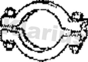 Klarius 430179 - Conector teava, sistem de esapament aaoparts.ro