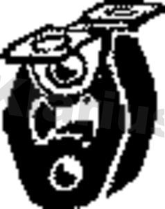 Klarius 420558 - Suport, toba esapament aaoparts.ro