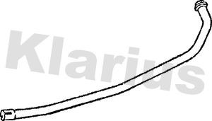Klarius 142819 - Racord evacuare aaoparts.ro