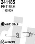 Klarius 362637E - Sistem de esapament aaoparts.ro