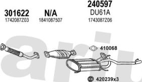 Klarius 300044E - Sistem de esapament aaoparts.ro