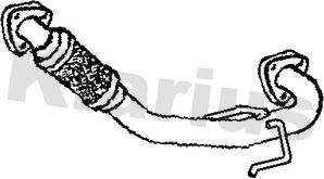 Klarius 301883 - Racord evacuare aaoparts.ro