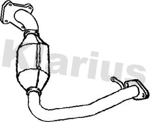 Klarius 323557 - Catalizator aaoparts.ro