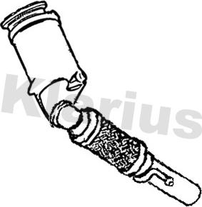 Klarius 323703 - Catalizator aaoparts.ro