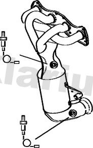 Klarius 322531 - Catalizator aaoparts.ro