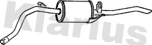 Klarius 240009 - Toba esapament finala aaoparts.ro