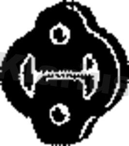 Klarius SUR1AW - Suport, toba esapament aaoparts.ro