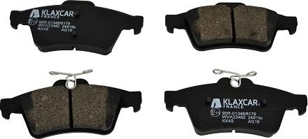 Klaxcar France 24919z - Set placute frana,frana disc aaoparts.ro