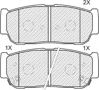 Klaxcar France 24620z - Set placute frana,frana disc aaoparts.ro