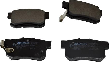 Klaxcar France 24095z - Set placute frana,frana disc aaoparts.ro
