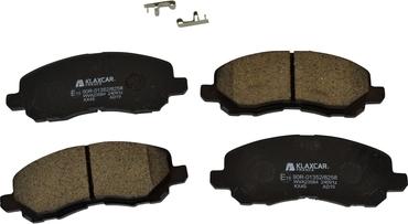 Klaxcar France 24091z - Set placute frana,frana disc aaoparts.ro