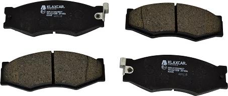Klaxcar France 24165z - Set placute frana,frana disc aaoparts.ro