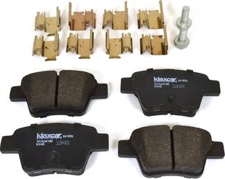 Klaxcar France 24183z - Set placute frana,frana disc aaoparts.ro