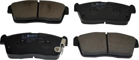 Klaxcar France 24179z - Set placute frana,frana disc aaoparts.ro