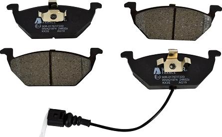Klaxcar France 24832z - Set placute frana,frana disc aaoparts.ro