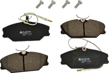 Klaxcar France 24359z - Set placute frana,frana disc aaoparts.ro