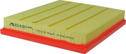 Klaxcar France FA045z - Filtru aer aaoparts.ro