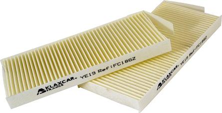 Klaxcar France FC186z - Filtru, aer habitaclu aaoparts.ro