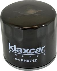 Klaxcar France FH071z - Filtru ulei aaoparts.ro