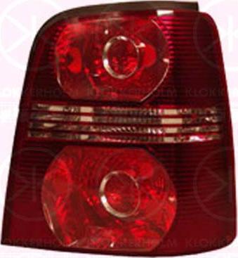 Klokkerholm 95450714 - Lampa spate aaoparts.ro