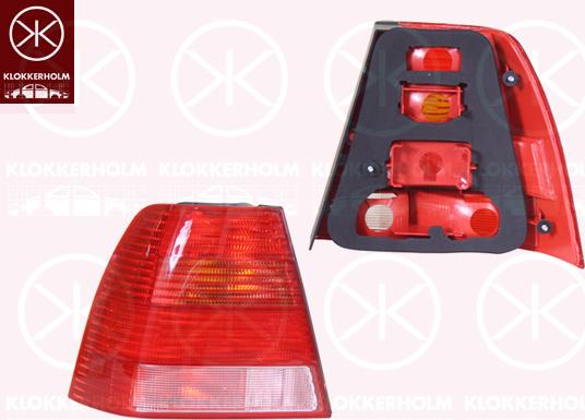 Klokkerholm 95430713 - Lampa spate aaoparts.ro