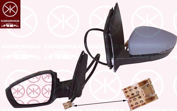 Klokkerholm 95071044 - Oglinda exterioara aaoparts.ro