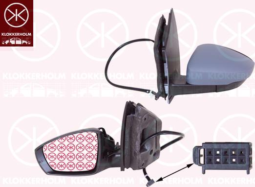 Klokkerholm 95071026 - Oglinda exterioara aaoparts.ro