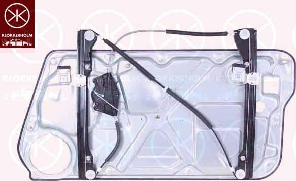 Klokkerholm 95141701 - Mecanism actionare geam aaoparts.ro