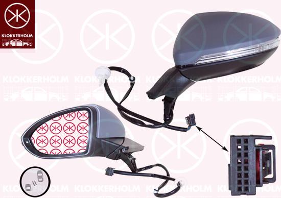 Klokkerholm 95351046 - Oglinda exterioara aaoparts.ro