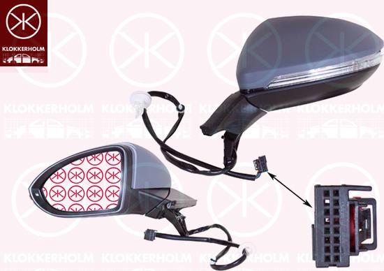 Klokkerholm 95351044 - Oglinda exterioara aaoparts.ro