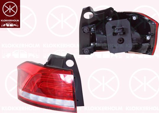 Klokkerholm 95310716 - Lampa spate aaoparts.ro
