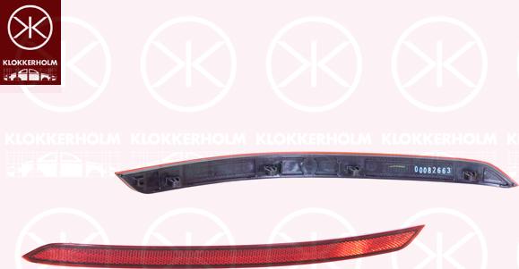 Klokkerholm 95310785 - Reflector aaoparts.ro