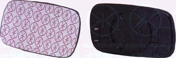 Klokkerholm 95371065 - Sticla oglinda, oglinda retrovizoare exterioara aaoparts.ro