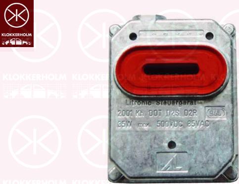 Klokkerholm 95230075A1 - Unitate de comanda,lampa cu descarcare pe gaz aaoparts.ro