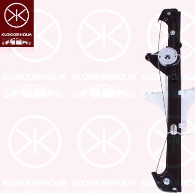 Klokkerholm 95231904 - Mecanism actionare geam aaoparts.ro
