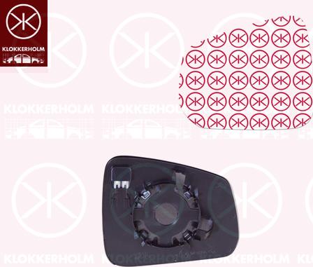 Klokkerholm 95721061 - Sticla oglinda, oglinda retrovizoare exterioara aaoparts.ro