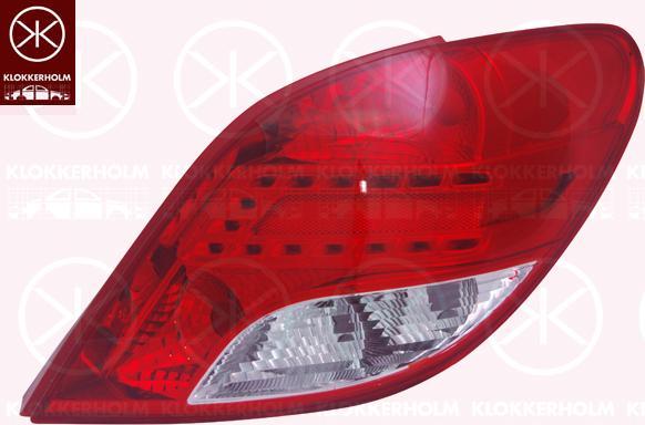 Klokkerholm 55080714 - Lampa spate aaoparts.ro