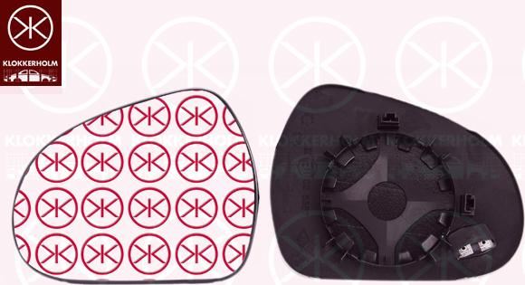 Klokkerholm 55081061 - Sticla oglinda, oglinda retrovizoare exterioara aaoparts.ro