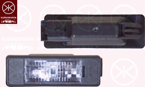 Klokkerholm 55190850 - Iluminare numar de circulatie aaoparts.ro