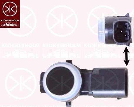 Klokkerholm 55399018 - Sensor, ajutor parcare aaoparts.ro