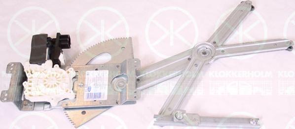 Klokkerholm 50501804 - Mecanism actionare geam aaoparts.ro