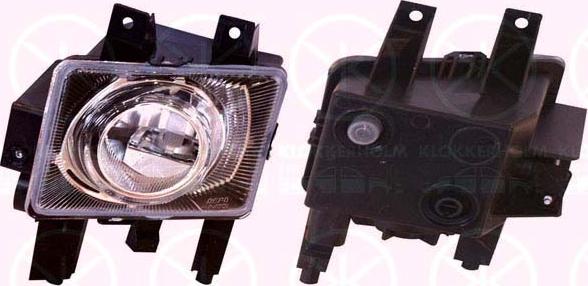 Klokkerholm 50520281 - Proiector ceata aaoparts.ro