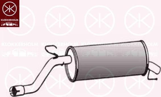 Klokkerholm 50248675 - Toba esapament finala aaoparts.ro