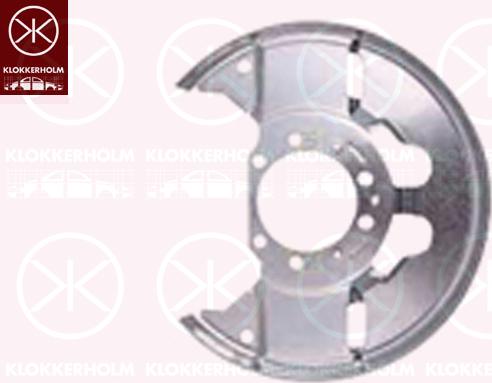 Klokkerholm 5078370 - Protectie stropire,disc frana aaoparts.ro