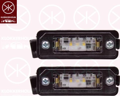 Klokkerholm 66130855 - Iluminare numar de circulatie aaoparts.ro