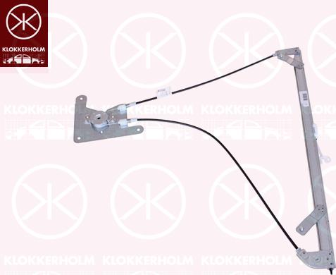 Klokkerholm 60891802 - Mecanism actionare geam aaoparts.ro