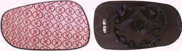 Klokkerholm 60321063 - Sticla oglinda, oglinda retrovizoare exterioara aaoparts.ro