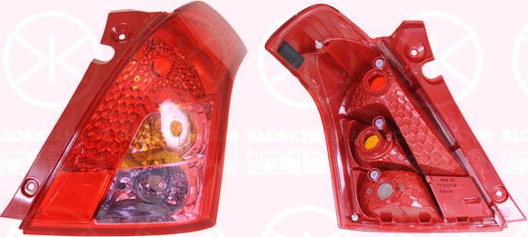 Klokkerholm 68140714 - Lampa spate aaoparts.ro