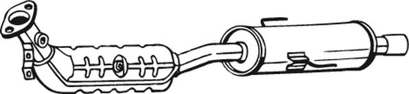 Klokkerholm 090-136 - Catalizator aaoparts.ro