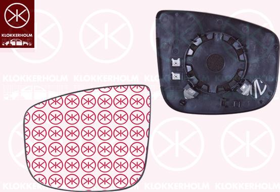 Klokkerholm 05541062 - Sticla oglinda, oglinda retrovizoare exterioara aaoparts.ro